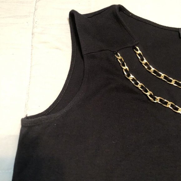 rafaella womens sleeveless top chain link design petities PL - Picture 4 of 9
